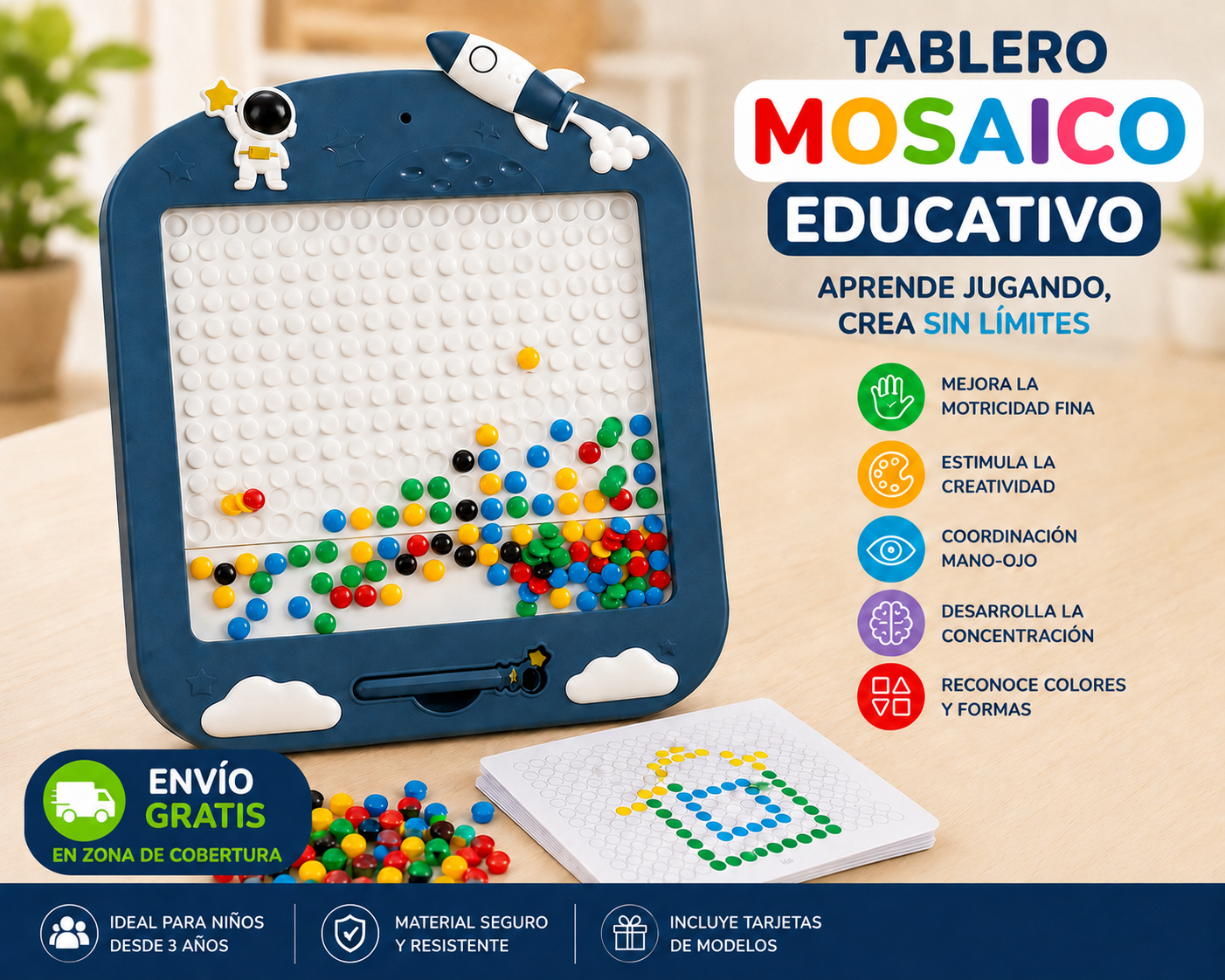 Tablero Mosaico