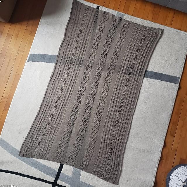 Juego de Mantas de Algodón x4